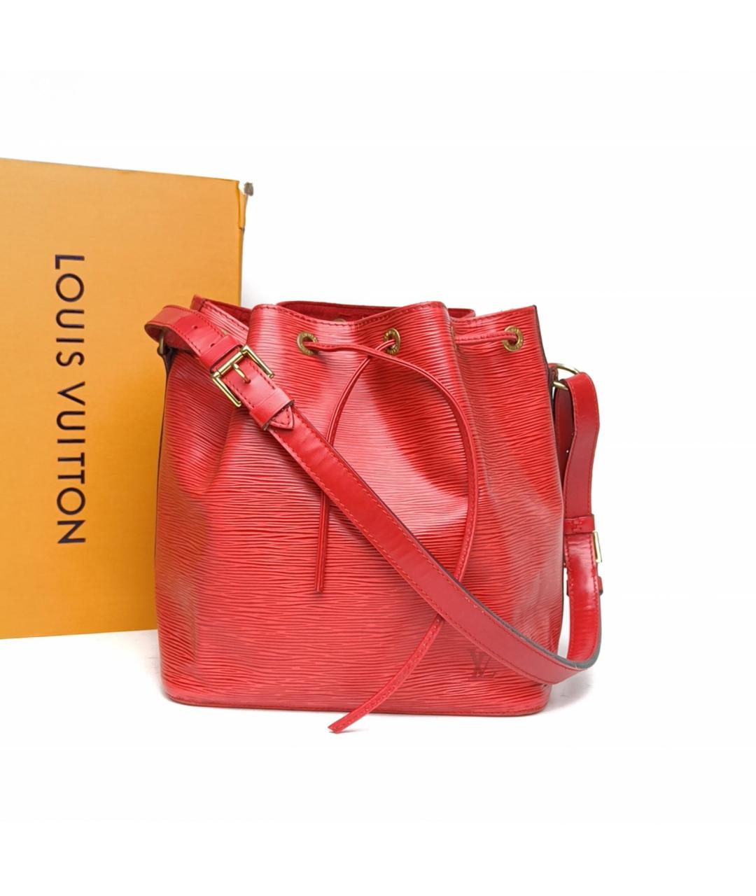 LOUIS VUITTON Красная сумка через плечо, фото 8