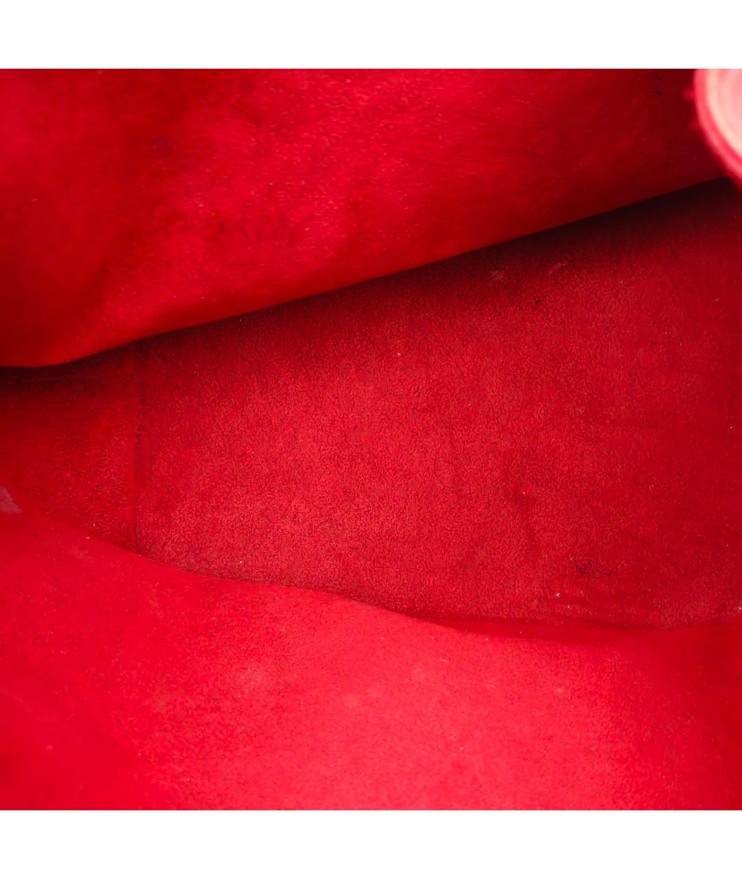 LOUIS VUITTON Красная сумка через плечо, фото 7