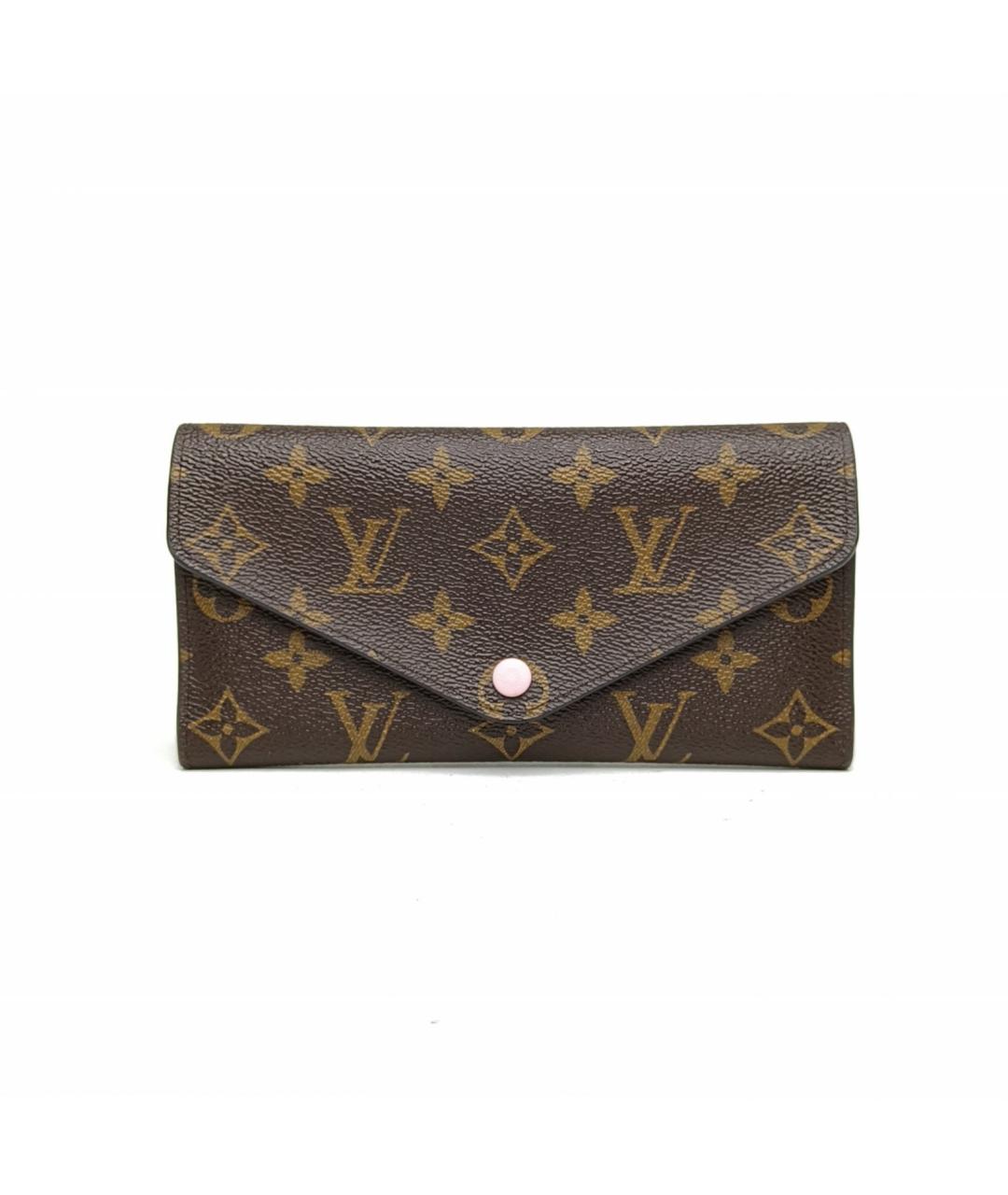 LOUIS VUITTON Коричневый кошелек, фото 2