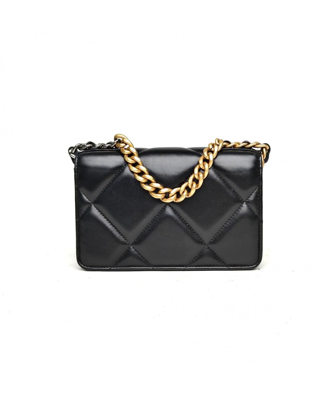 CHANEL Черная кожаная сумка через плечо, фото 4