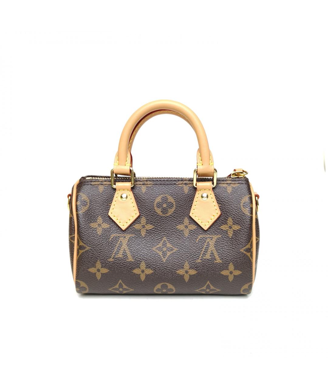 LOUIS VUITTON Коричневая сумка с короткими ручками, фото 4