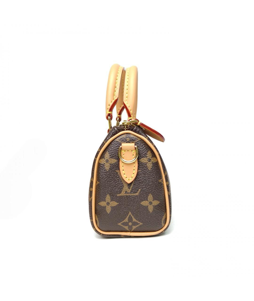 LOUIS VUITTON Коричневая сумка с короткими ручками, фото 5