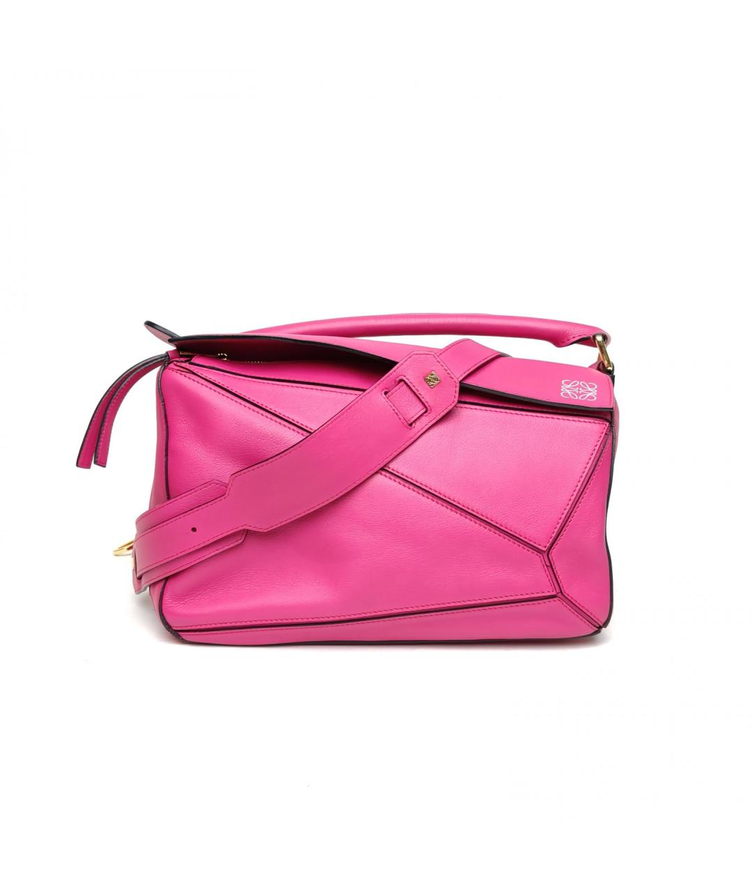 LOEWE Розовая кожаная сумка через плечо, фото 2