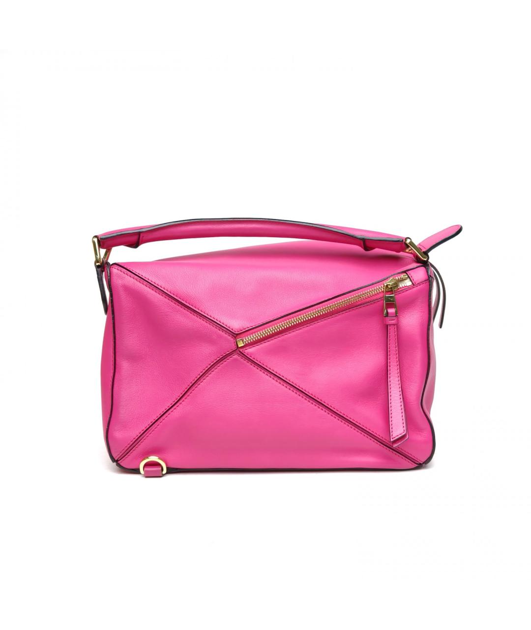 LOEWE Розовая кожаная сумка через плечо, фото 4