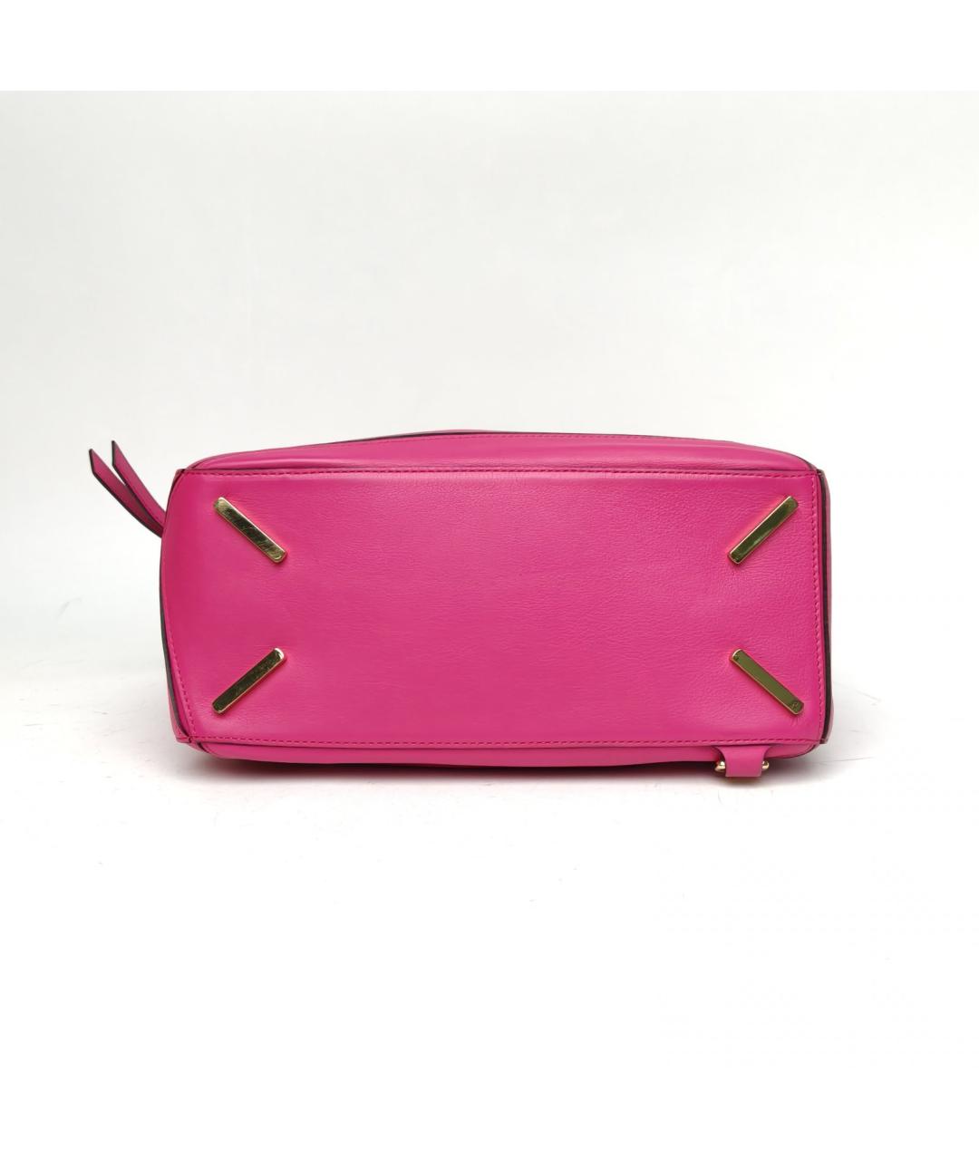 LOEWE Розовая кожаная сумка через плечо, фото 6