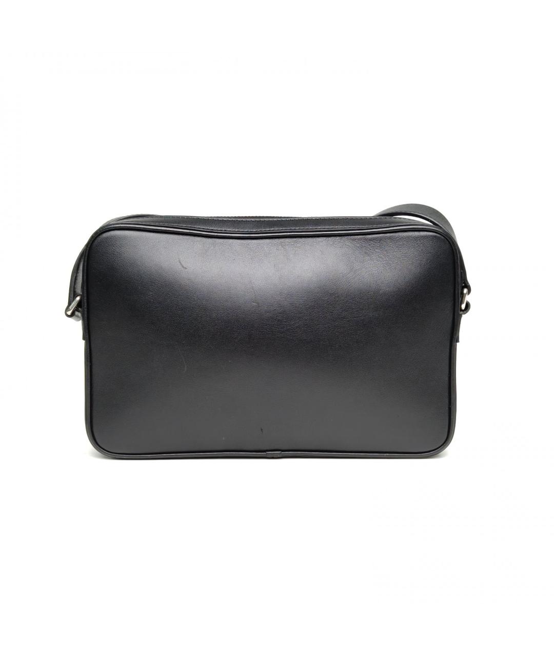 CELINE Черная кожаная сумка через плечо, фото 4