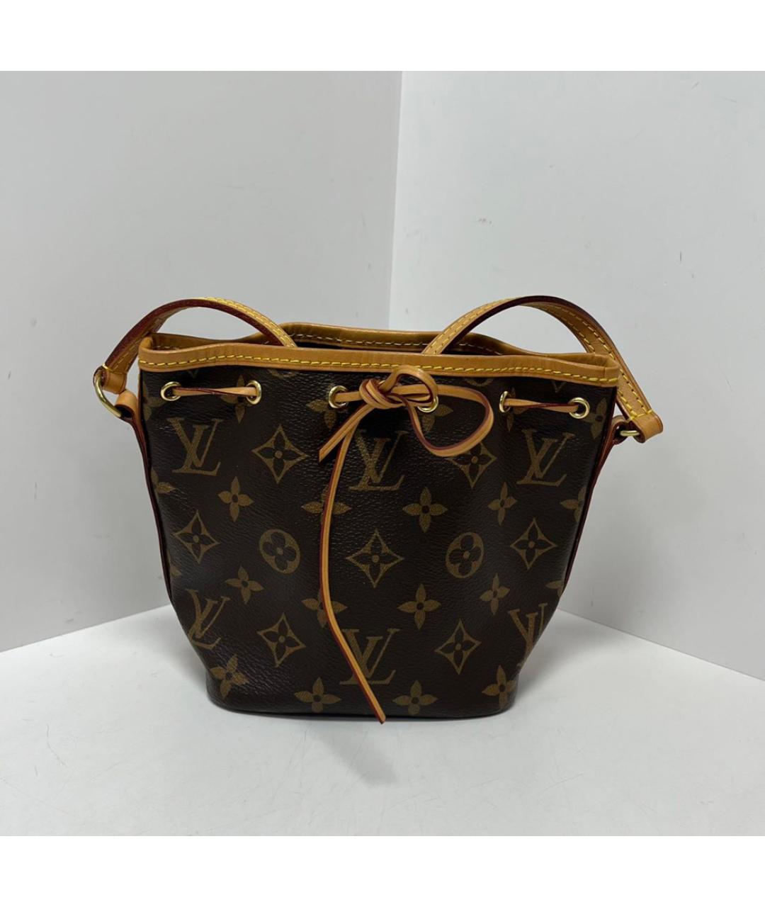 LOUIS VUITTON Коричневая сумка через плечо, фото 9