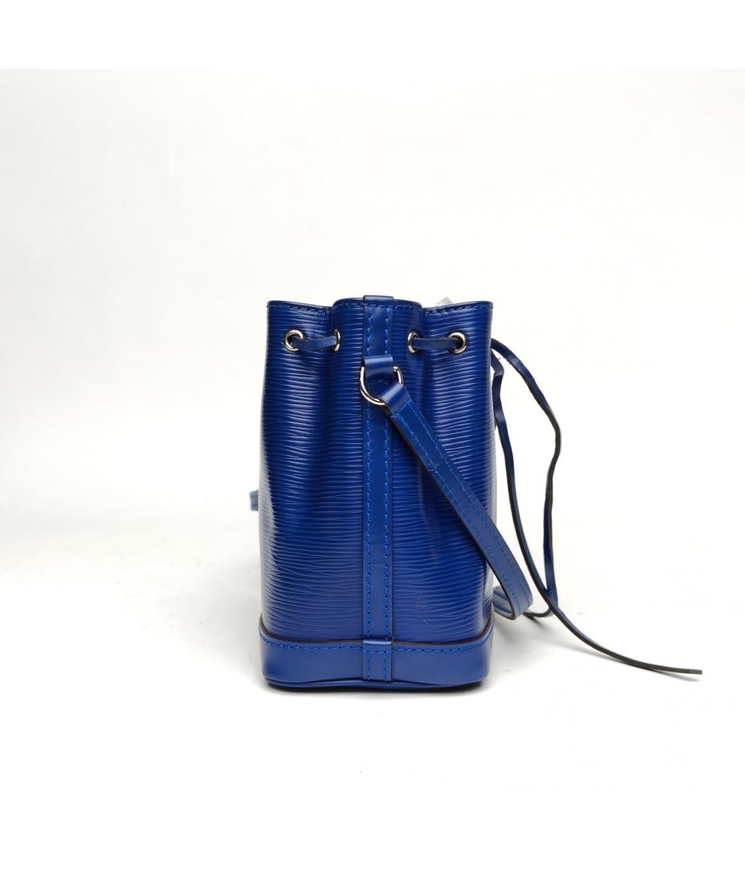 LOUIS VUITTON Синяя кожаная сумка через плечо, фото 5