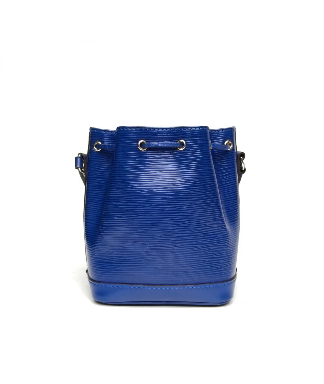 LOUIS VUITTON Синяя кожаная сумка через плечо, фото 4