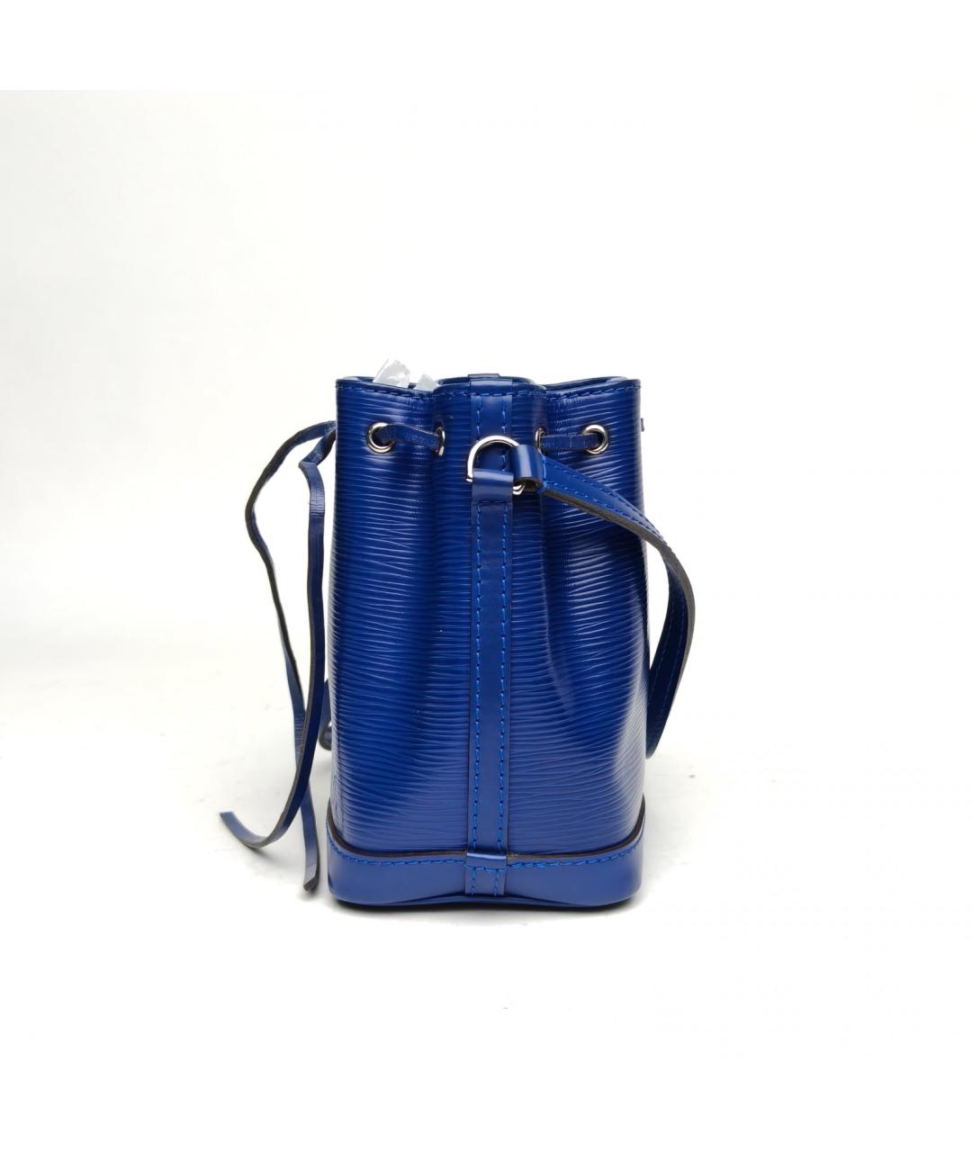 LOUIS VUITTON Синяя кожаная сумка через плечо, фото 3