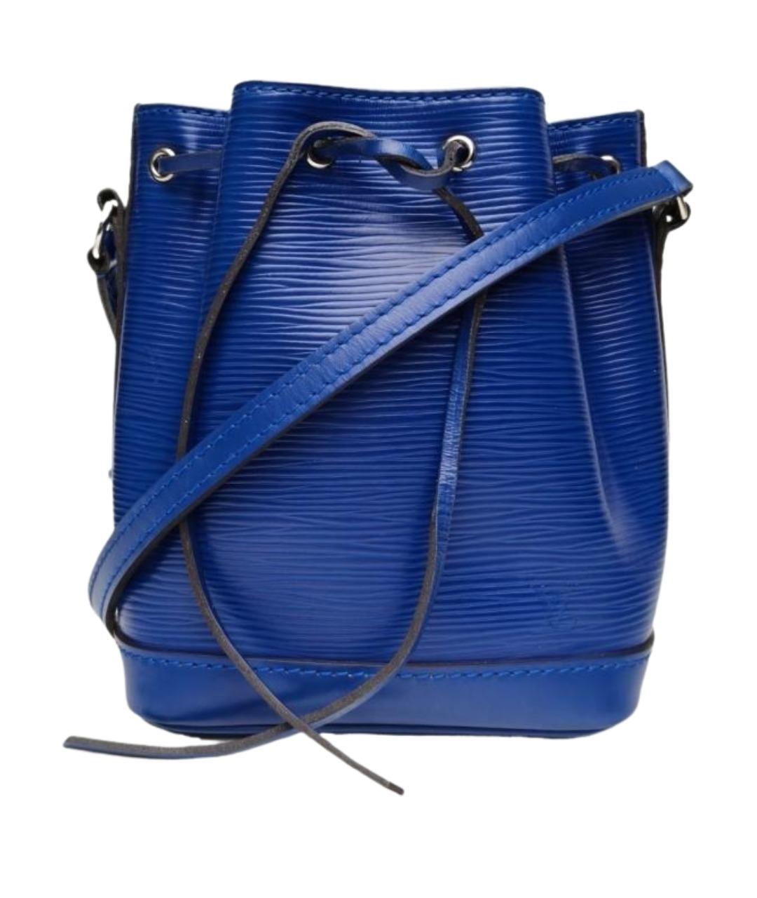 LOUIS VUITTON Синяя кожаная сумка через плечо, фото 1