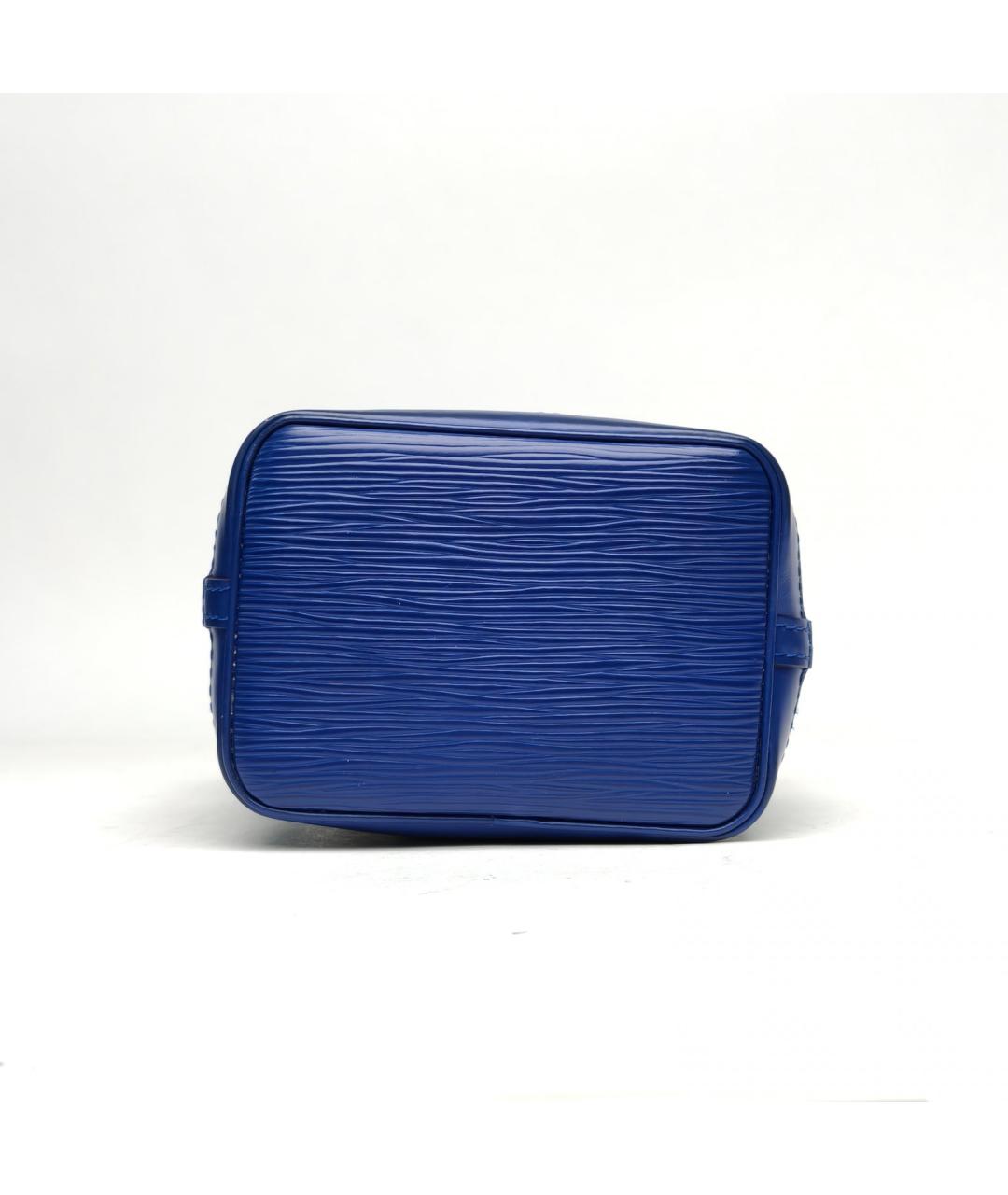 LOUIS VUITTON Синяя кожаная сумка через плечо, фото 6