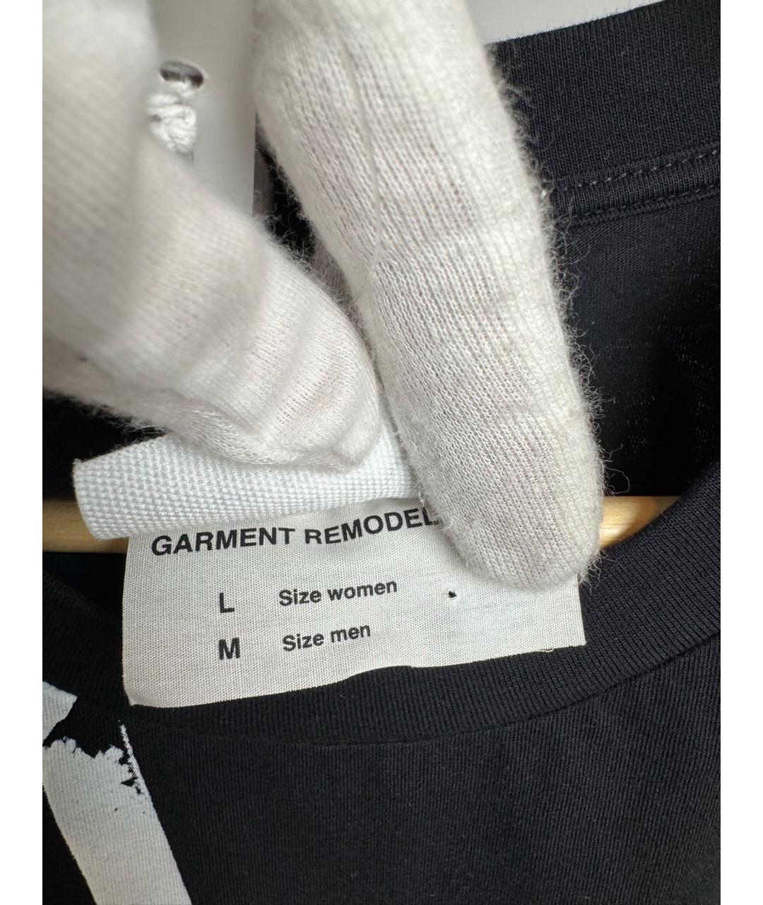 MM6 MAISON MARGIELA Черная хлопковая футболка, фото 8