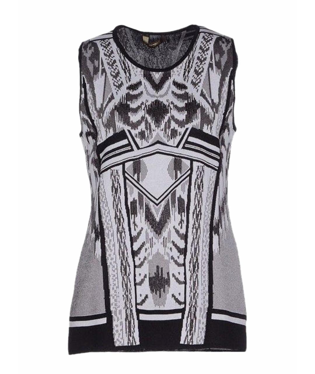 ROBERTO CAVALLI Черный вискозный джемпер / свитер, фото 1