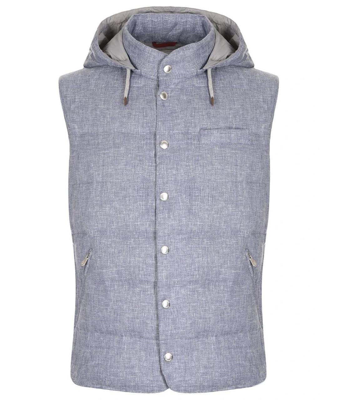 BRUNELLO CUCINELLI Льняной жилет, фото 9