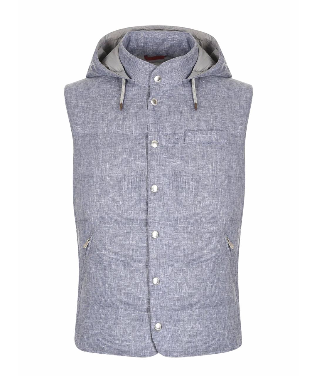 BRUNELLO CUCINELLI Льняной жилет, фото 1