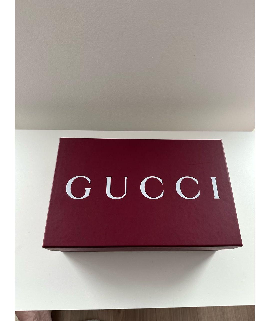 GUCCI Черные кожаные лоферы, фото 5