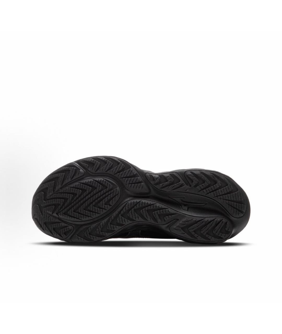 MIZUNO Черные текстильные низкие кроссовки / кеды, фото 6