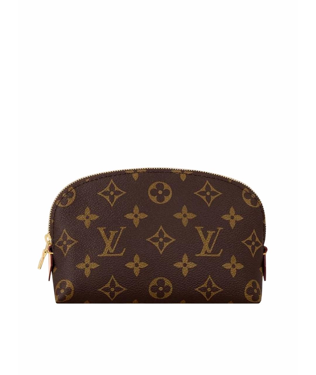 LOUIS VUITTON Коричневая косметичка, фото 1