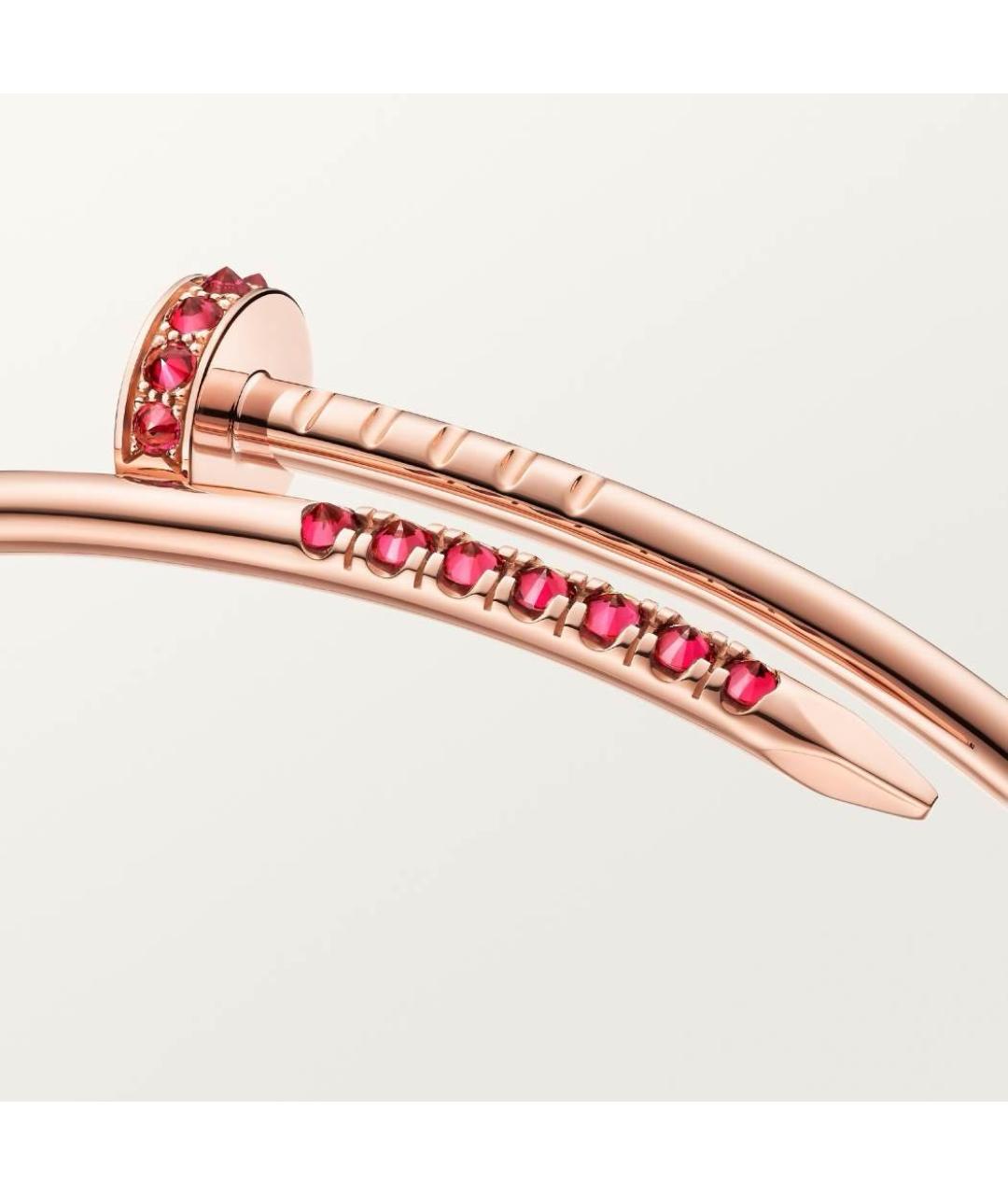 CARTIER Розовый браслет из розового золота, фото 2