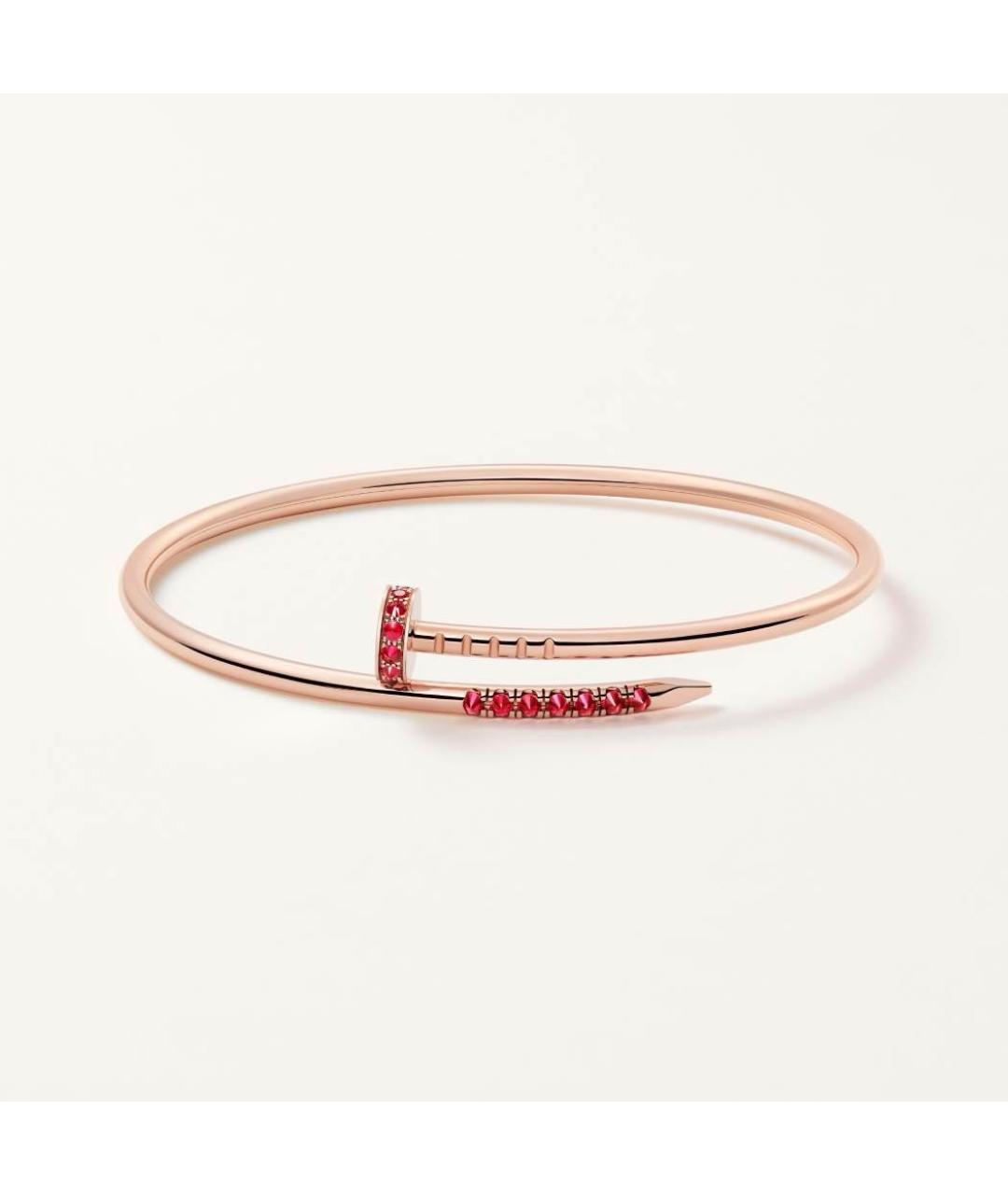 CARTIER Розовый браслет из розового золота, фото 5