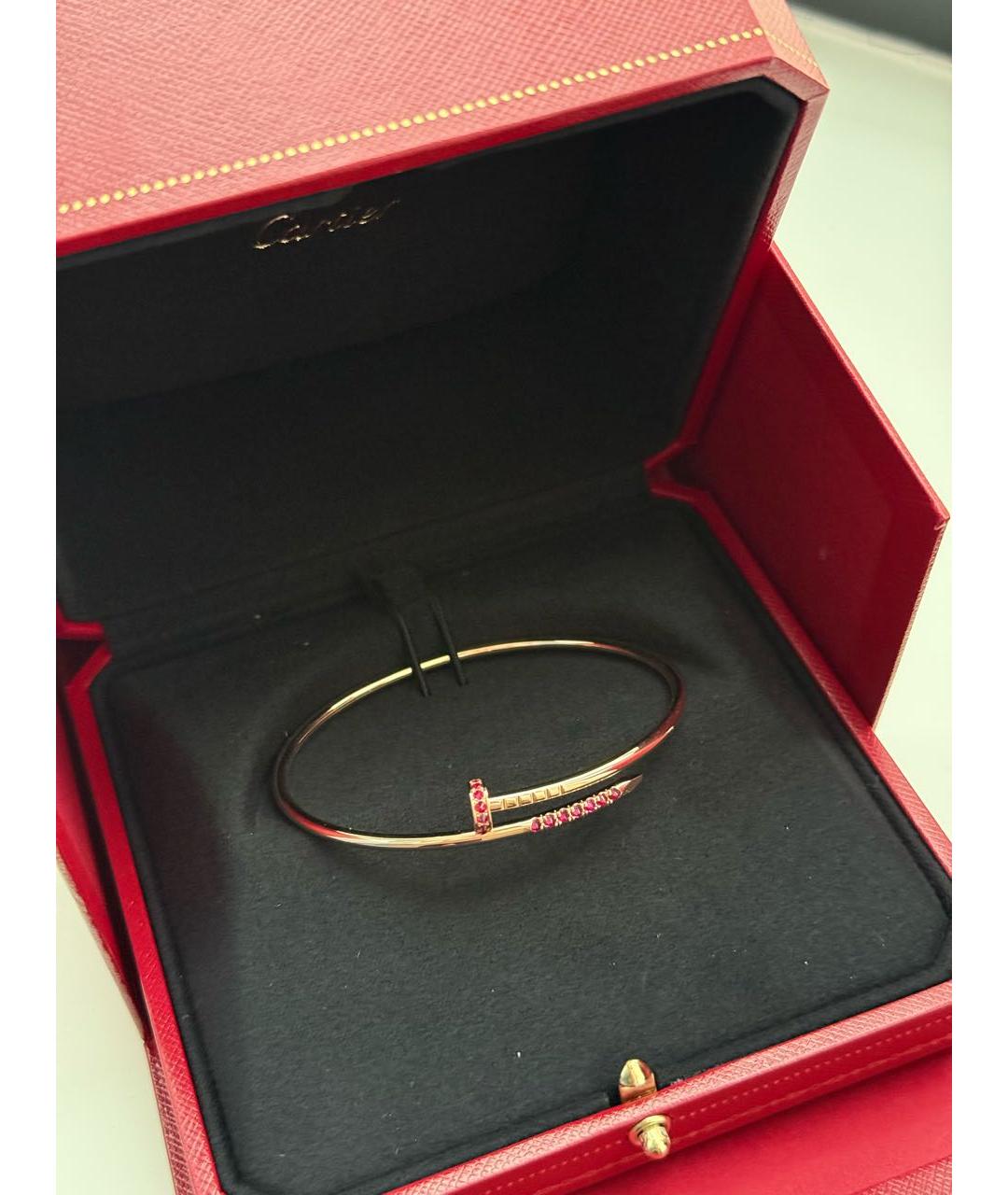 CARTIER Розовый браслет из розового золота, фото 4