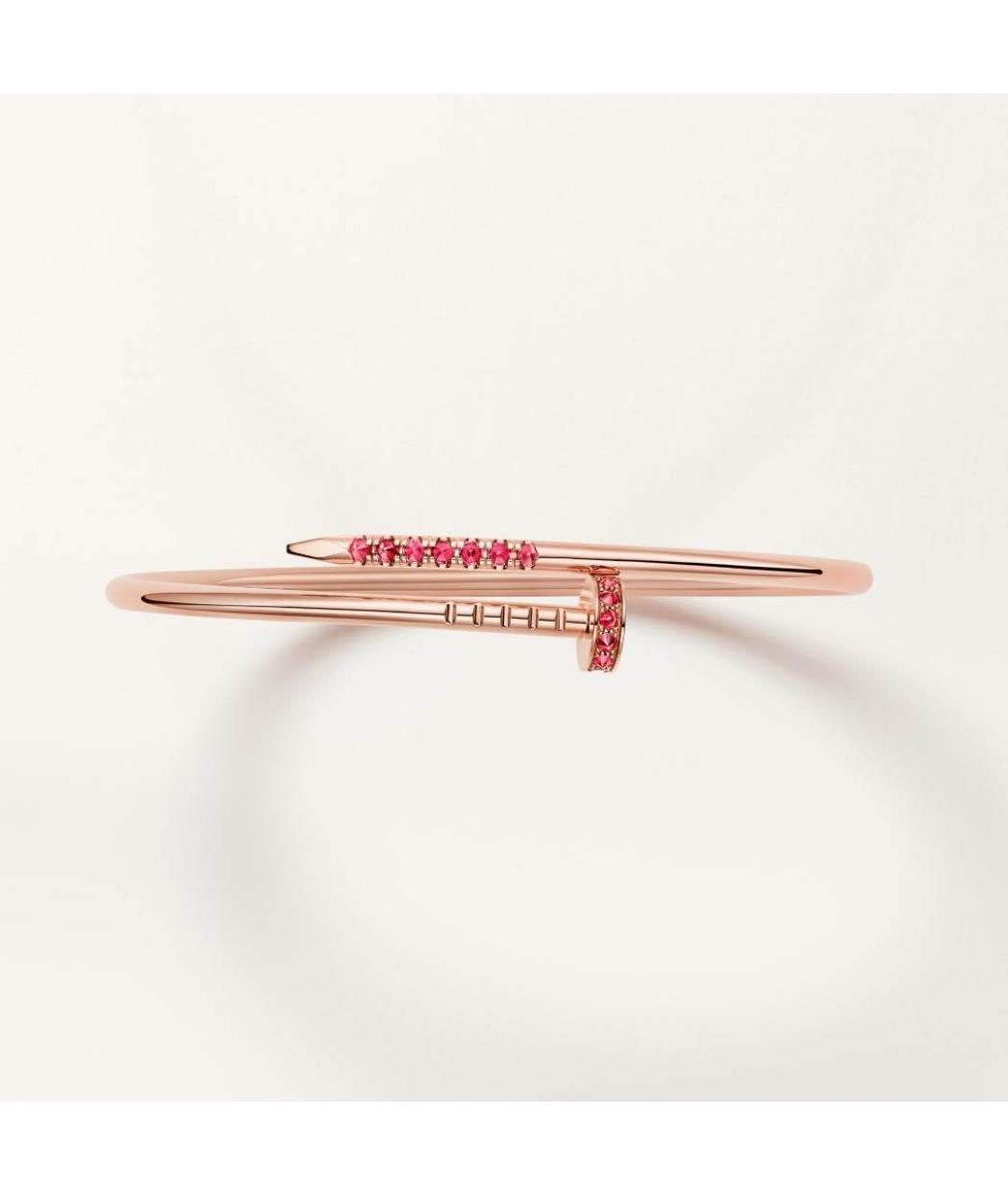 CARTIER Розовый браслет из розового золота, фото 3