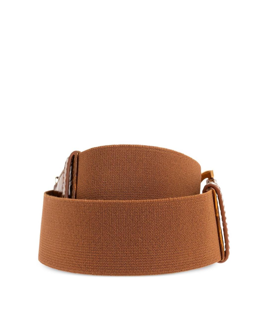 VERSACE Коричневый кожаный ремень, фото 4