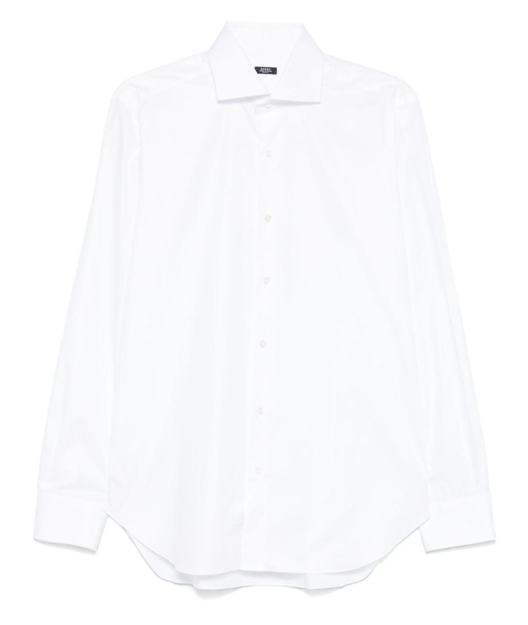 BARBA Белая классическая рубашка, фото 1