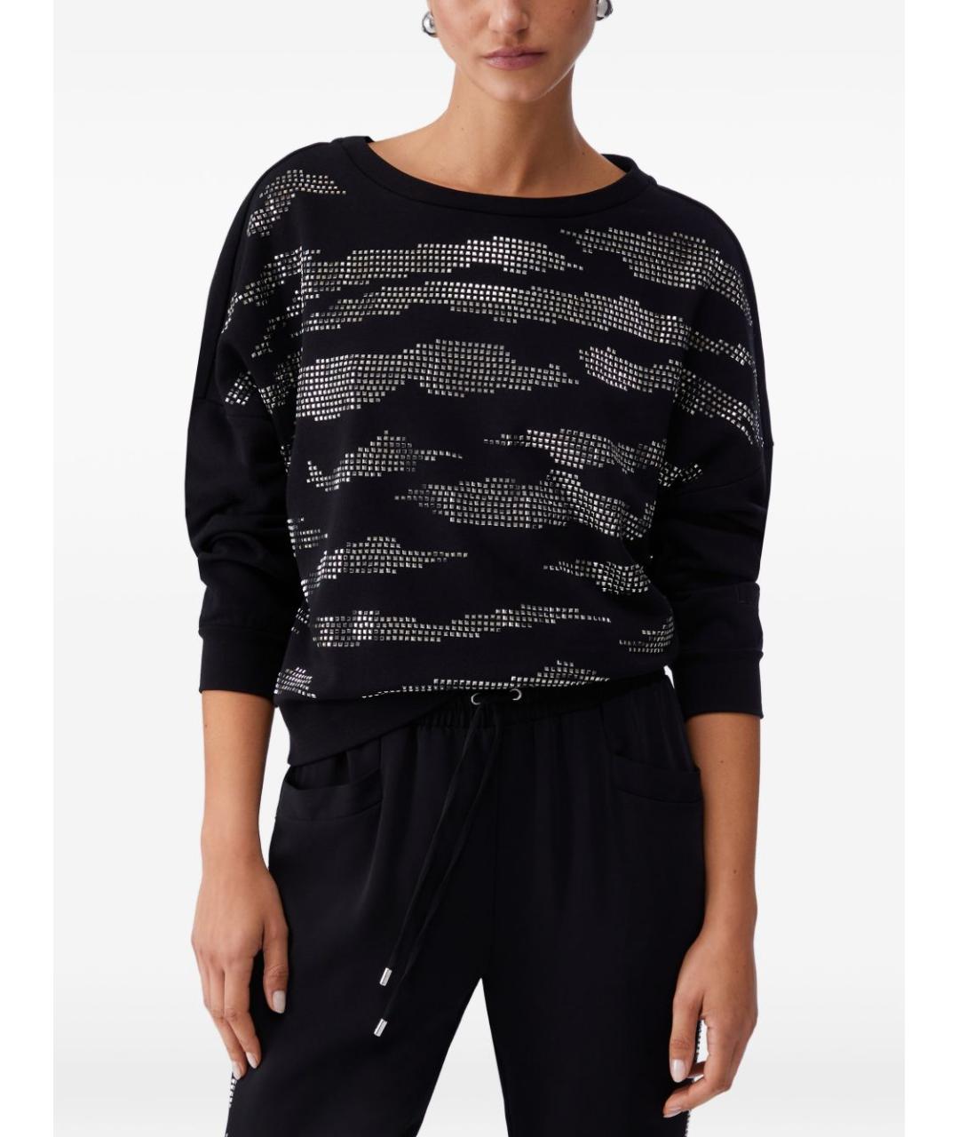 LIU JO Черный джемпер / свитер, фото 5