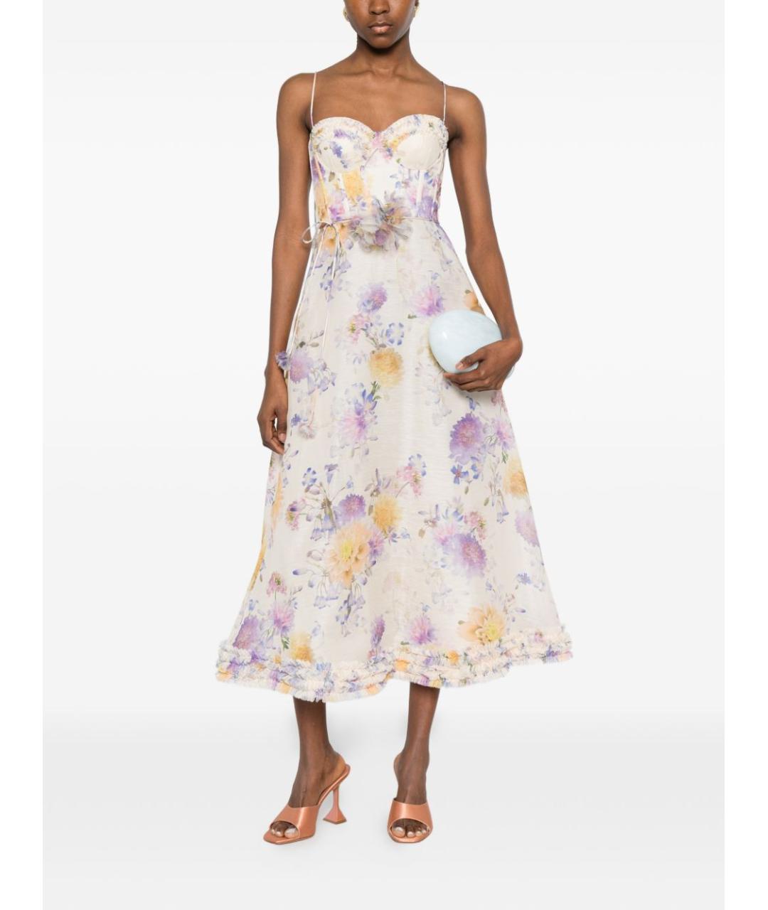 ZIMMERMANN Мульти платье, фото 3