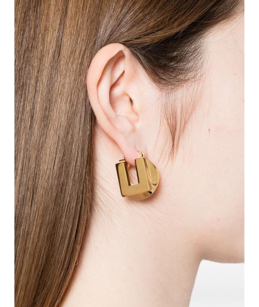 ELISABETTA FRANCHI Золотые металлические серьги, фото 3