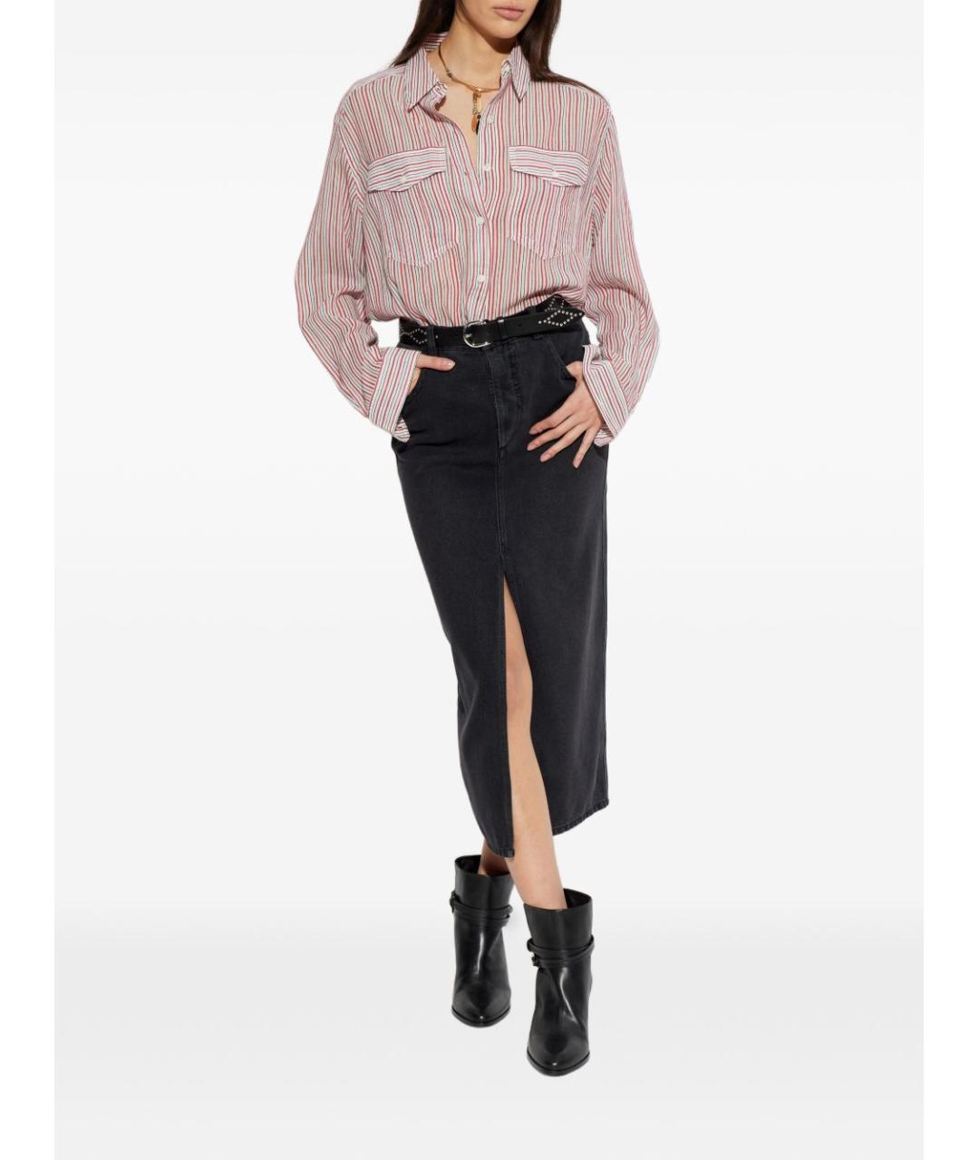 ISABEL MARANT ETOILE Мульти хлопковая рубашка, фото 3