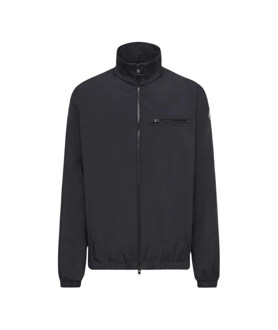 MONCLER Черная полиамидовая куртка, фото 1