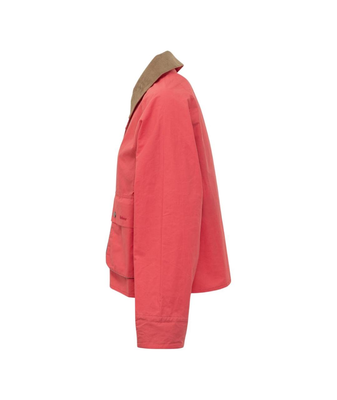 BARBOUR Розовая хлопковая куртка, фото 3