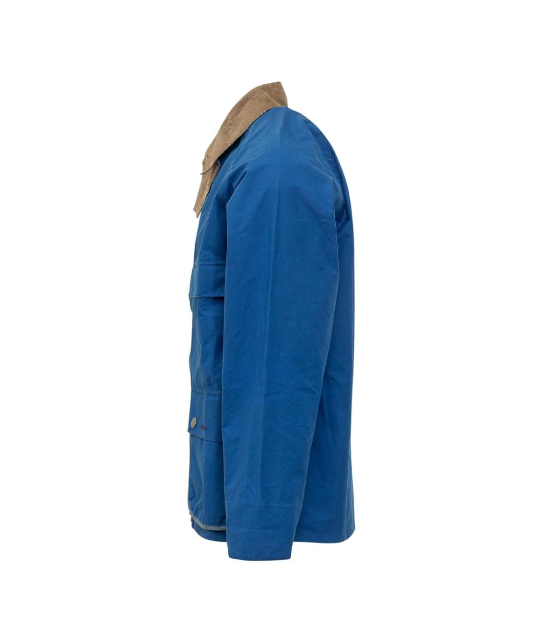 BARBOUR Синяя хлопковая куртка, фото 4