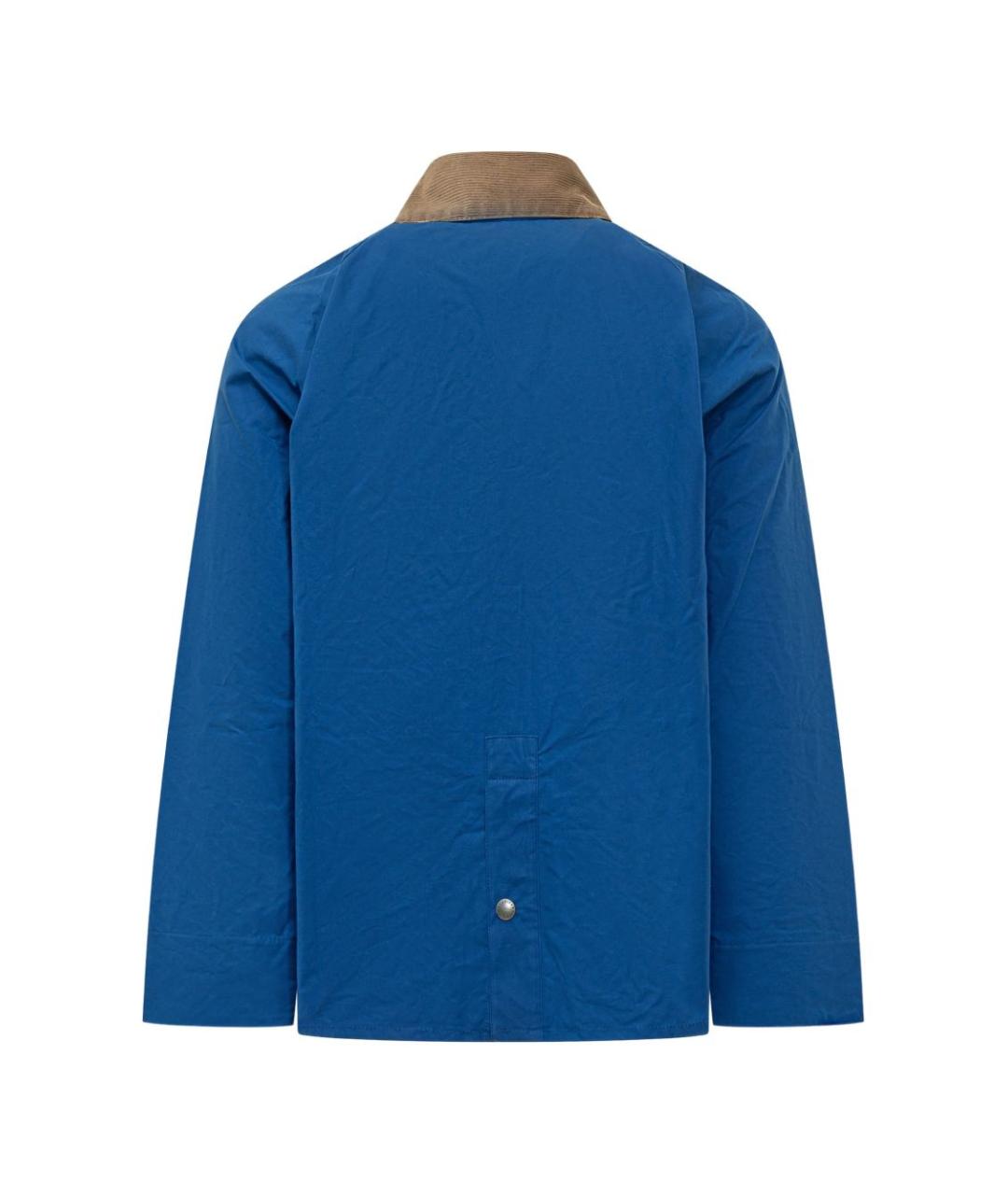 BARBOUR Синяя хлопковая куртка, фото 2