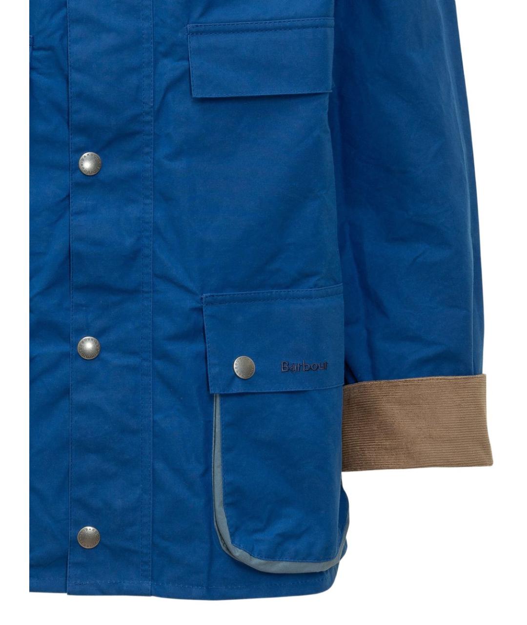 BARBOUR Синяя хлопковая куртка, фото 3