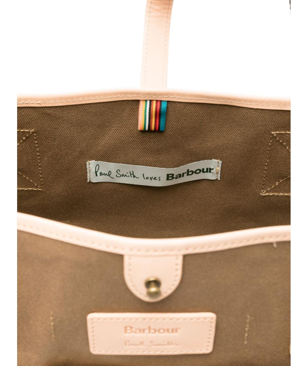 BARBOUR Мульти хлопковая сумка тоут, фото 5