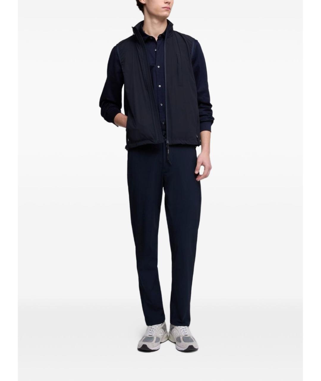 ASPESI Синий полиамидовый жилет, фото 2