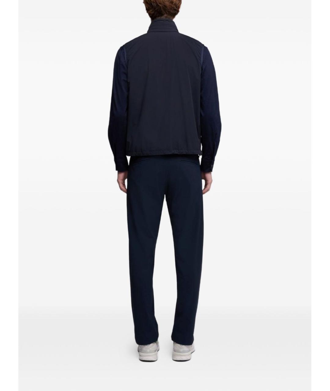 ASPESI Синий полиамидовый жилет, фото 3