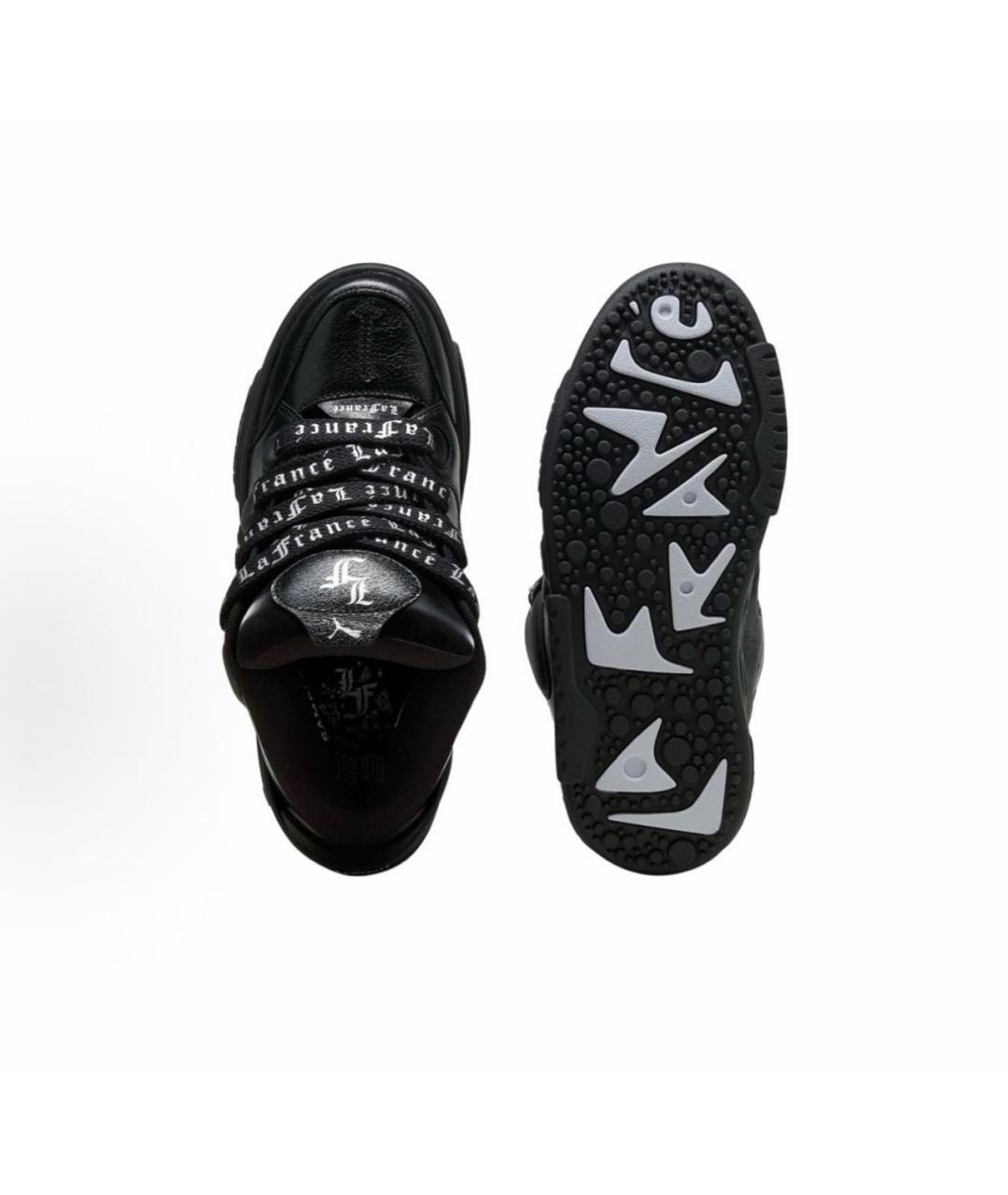 PUMA Черные кожаные кроссовки, фото 3