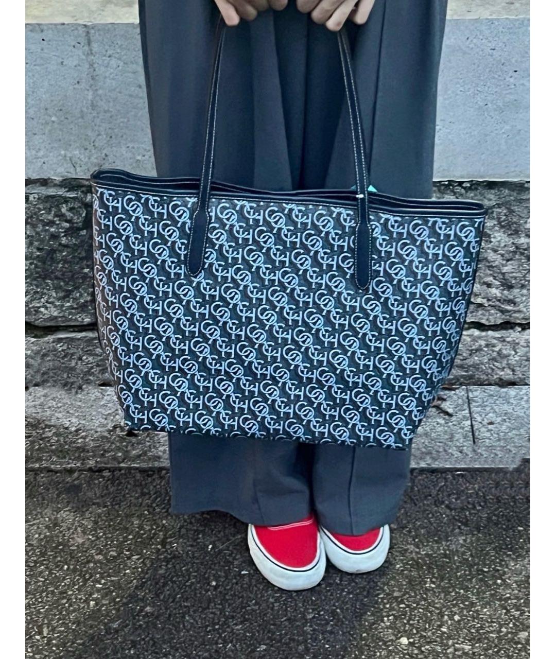 COACH Синяя сумка тоут, фото 5