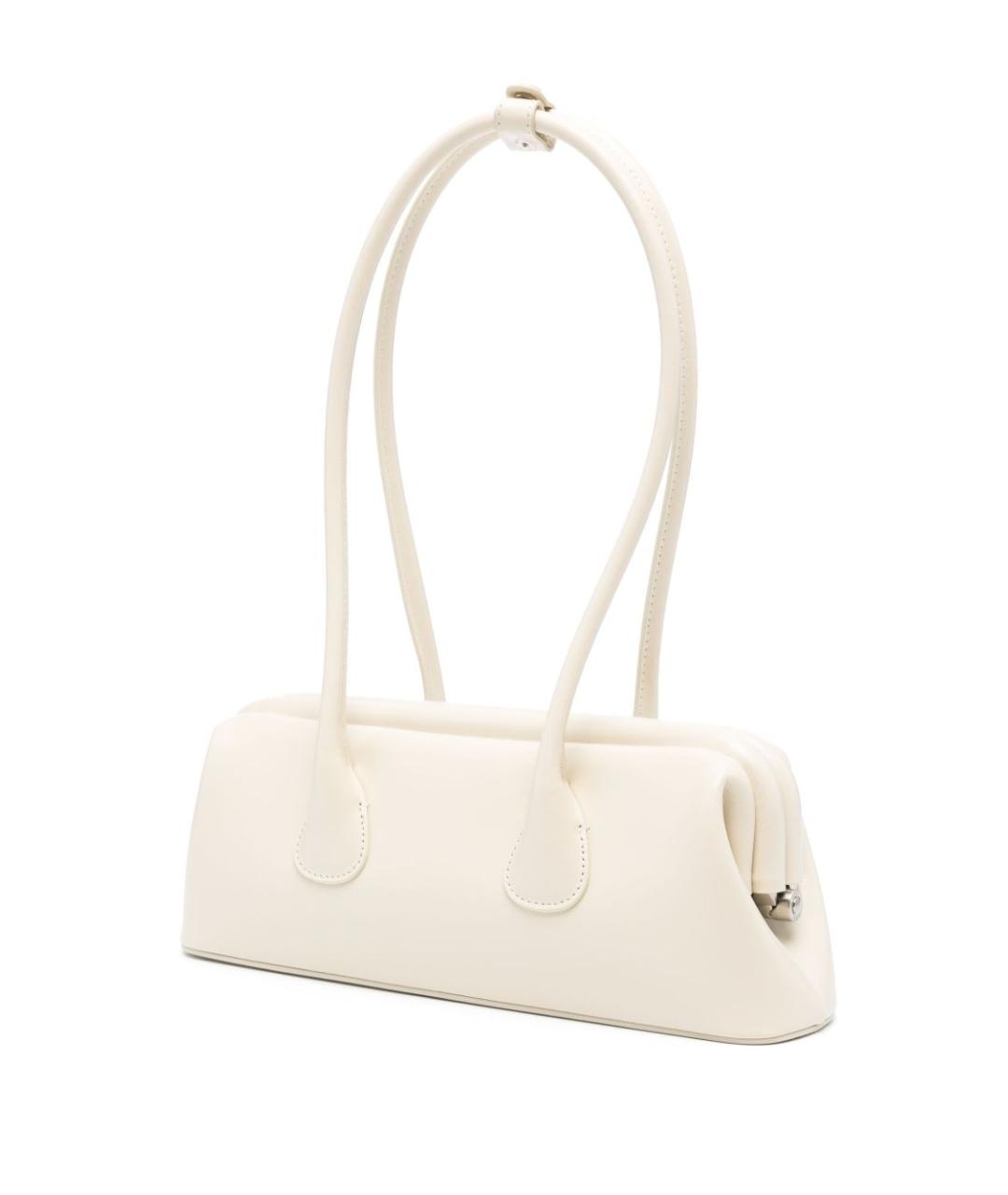 OSOI Бежевая кожаная сумка через плечо, фото 2