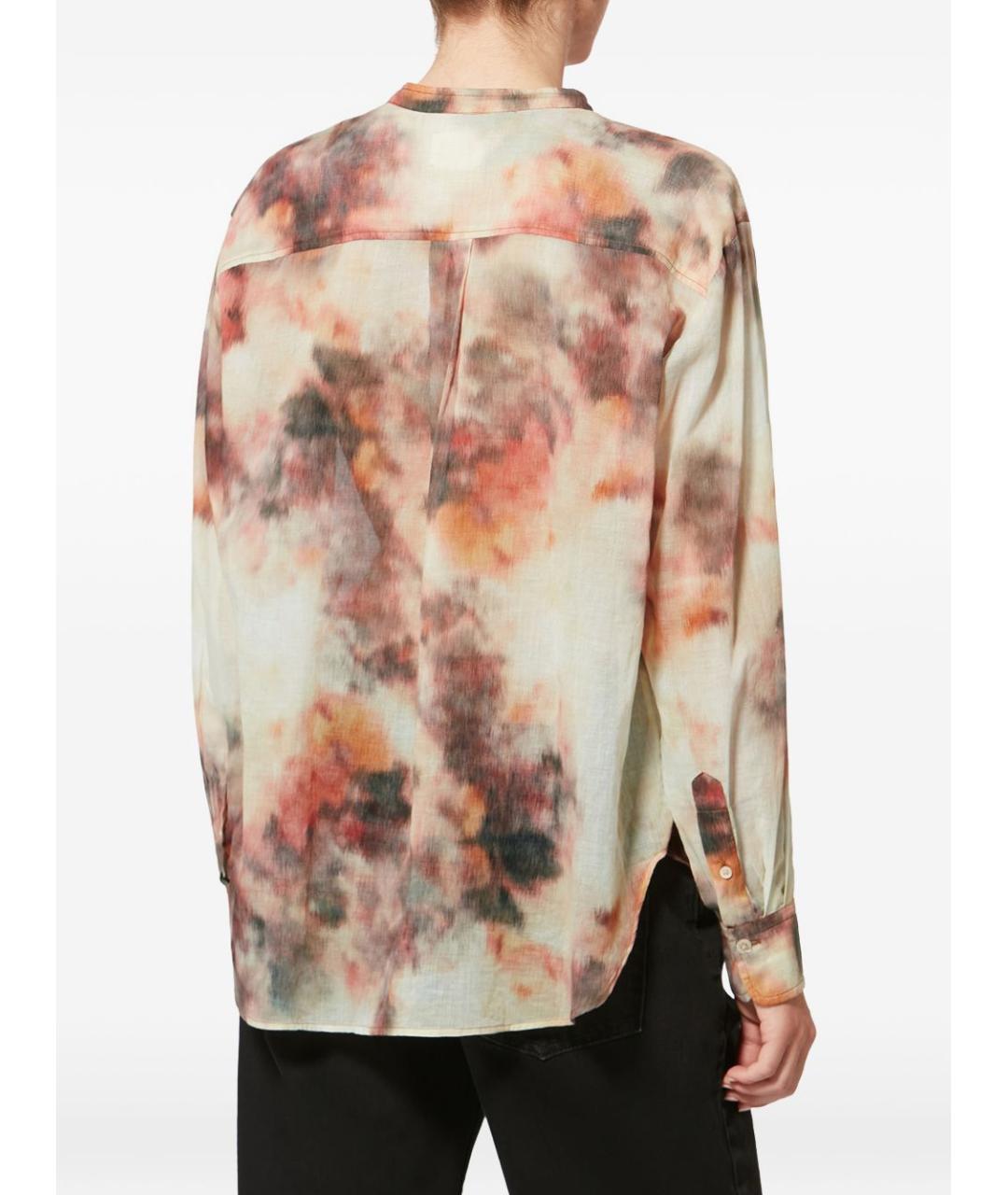 ISABEL MARANT ETOILE Бежевая хлопковая рубашка, фото 4