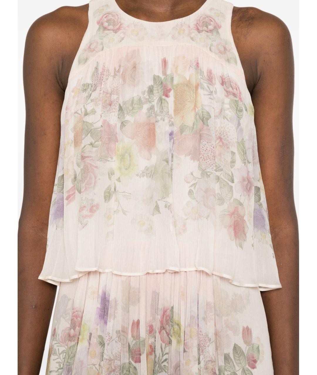 TWIN-SET Розовое повседневное платье, фото 3