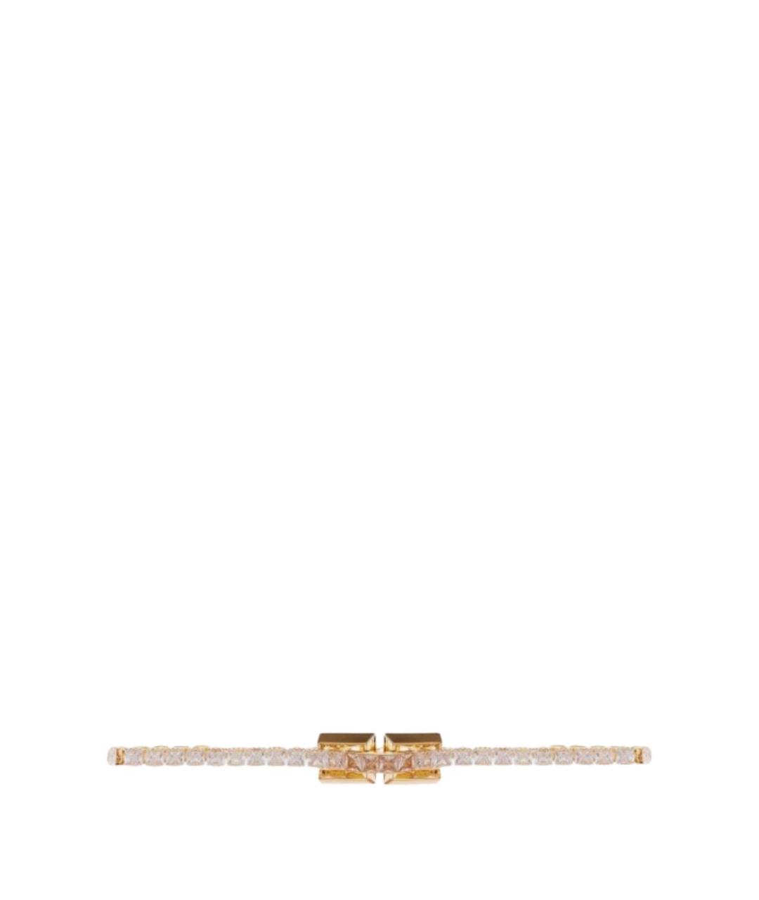 ELISABETTA FRANCHI Золотой металлический чокер, фото 1