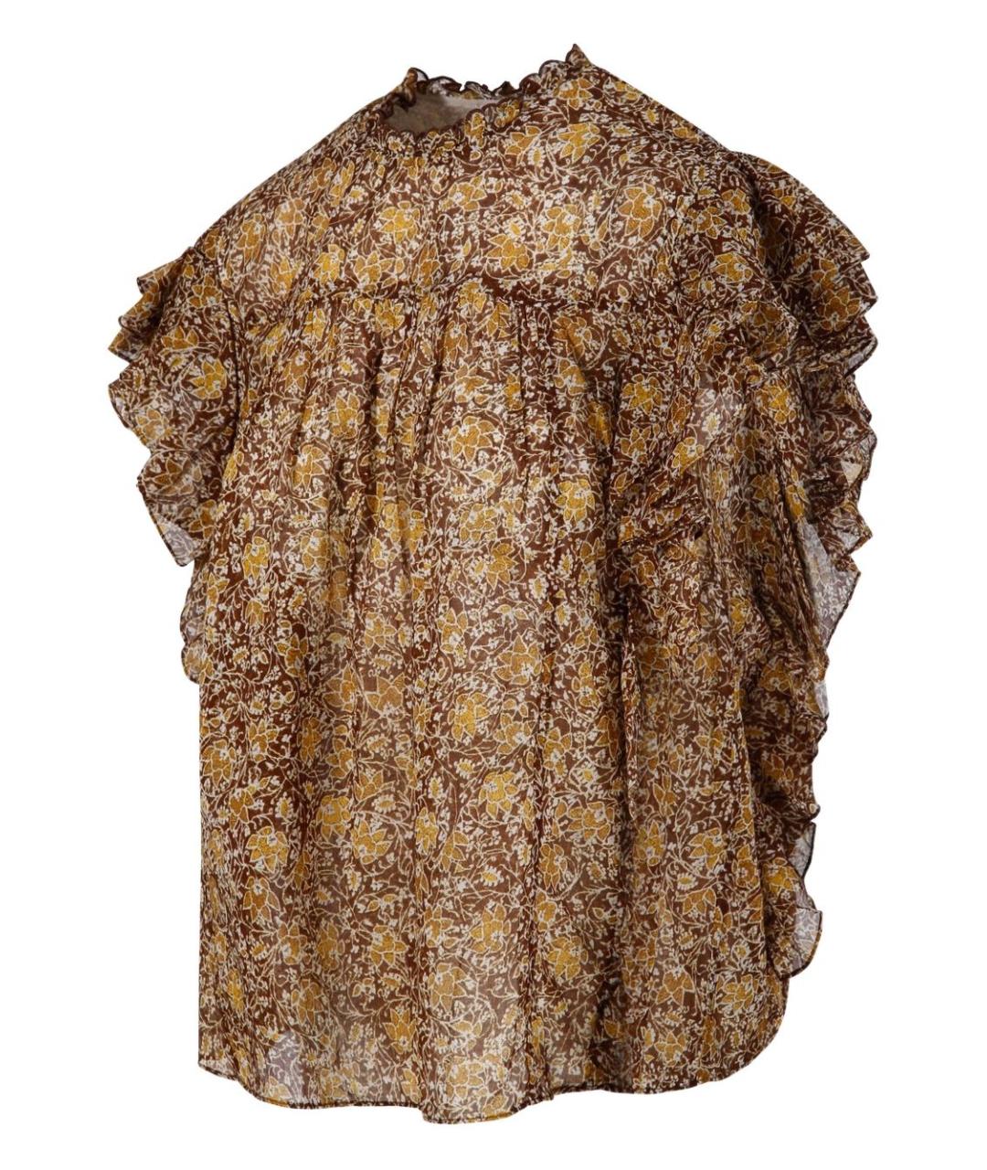 ISABEL MARANT ETOILE Хаки майка, фото 2