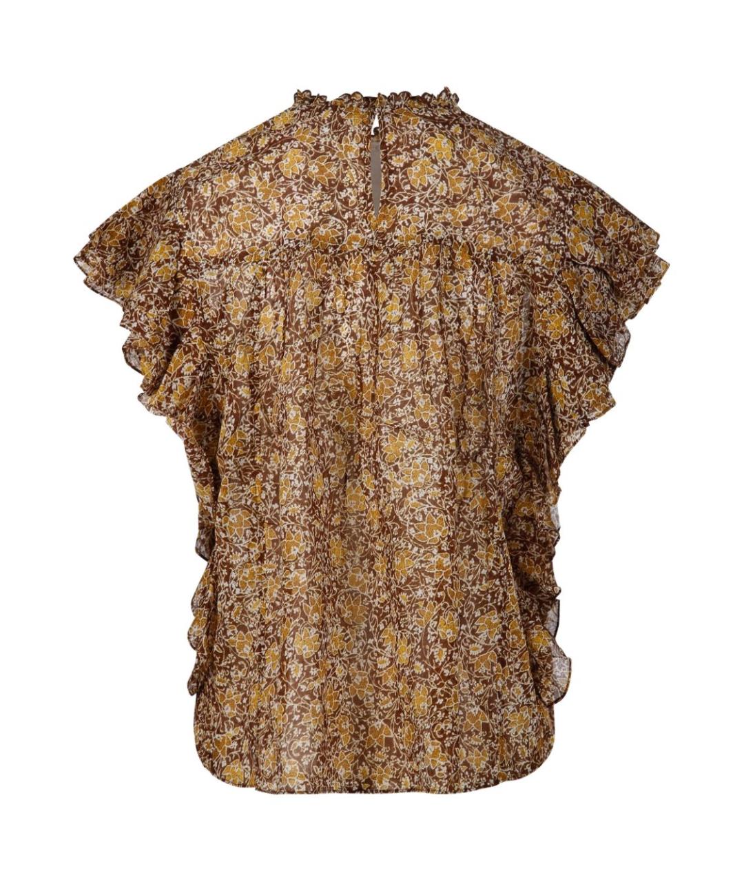 ISABEL MARANT ETOILE Хаки майка, фото 4