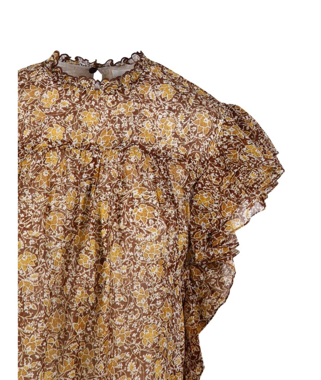 ISABEL MARANT ETOILE Хаки майка, фото 3